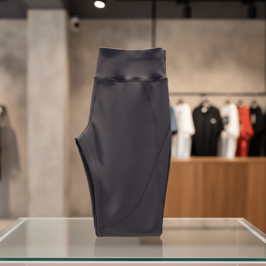 Legging de compression ergonomique - Gris anthracite