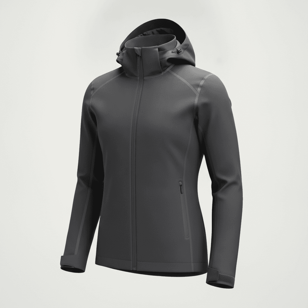 Parka technique imperméable et respirante