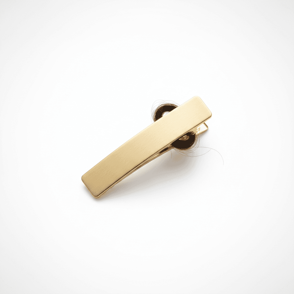 Barrette Minimaliste Dorée - Doré