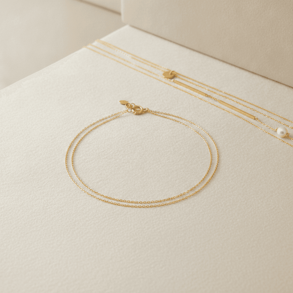 Collier Chaîne Fine Dorée - Doré